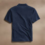 Cotton Linen Pocket Polo in Navy | James Perse Los Angeles