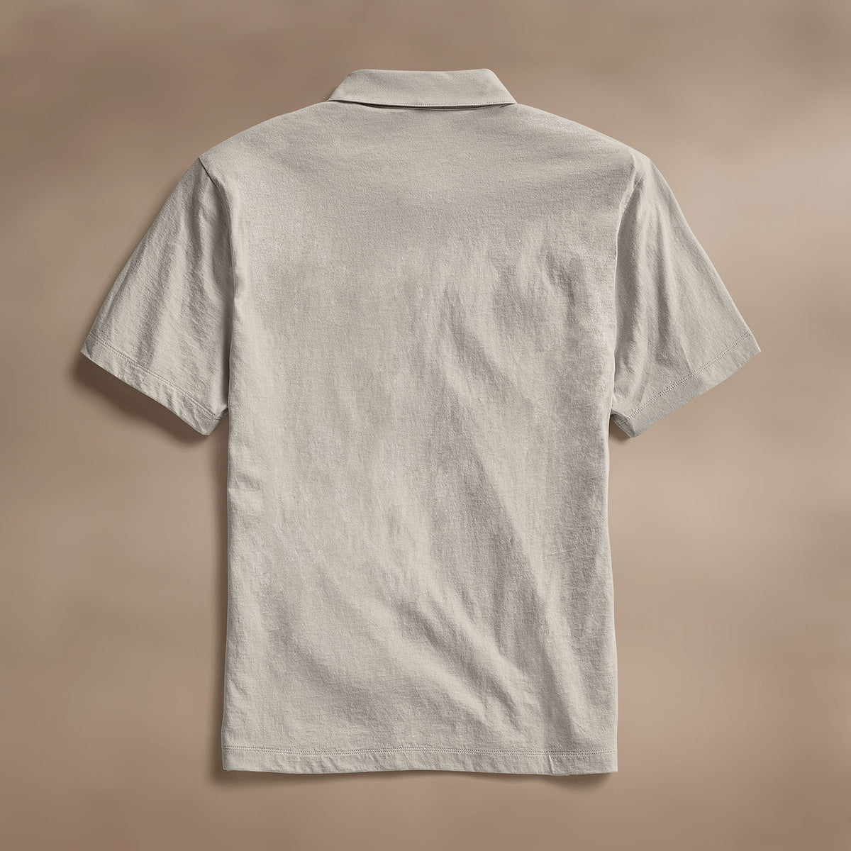 Cotton Linen Pocket Polo in Salt | James Perse Los Angeles