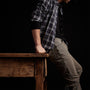 Ranch Cotton Jean in Ammo Pigment | James Perse Los Angeles 
