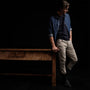 Ranch Cotton Jean in String Pigment | James Perse Los Angeles 
