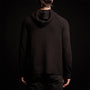 Cashmere Hooded Raglan in Black | James Perse Los Angeles