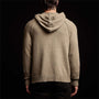 Cashmere Hooded Raglan in Khaki | James Perse Los Angeles