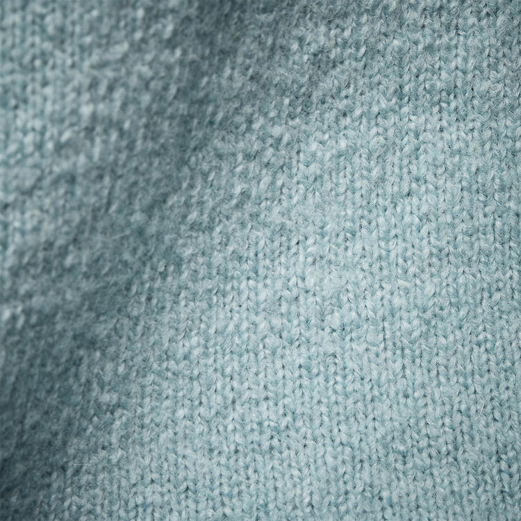 Cashmere Raglan Sweater in Baby Blue | James Perse Los Angeles
