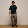 Cotton Cashmere Short Sleeve Tee in Black | James Perse Los Angeles