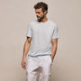 Cotton Cashmere Short Sleeve Tee in Memory | James Perse Los Angeles