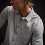 Knit Jersey Shirt in Blue Fog | James Perse Los Angeles