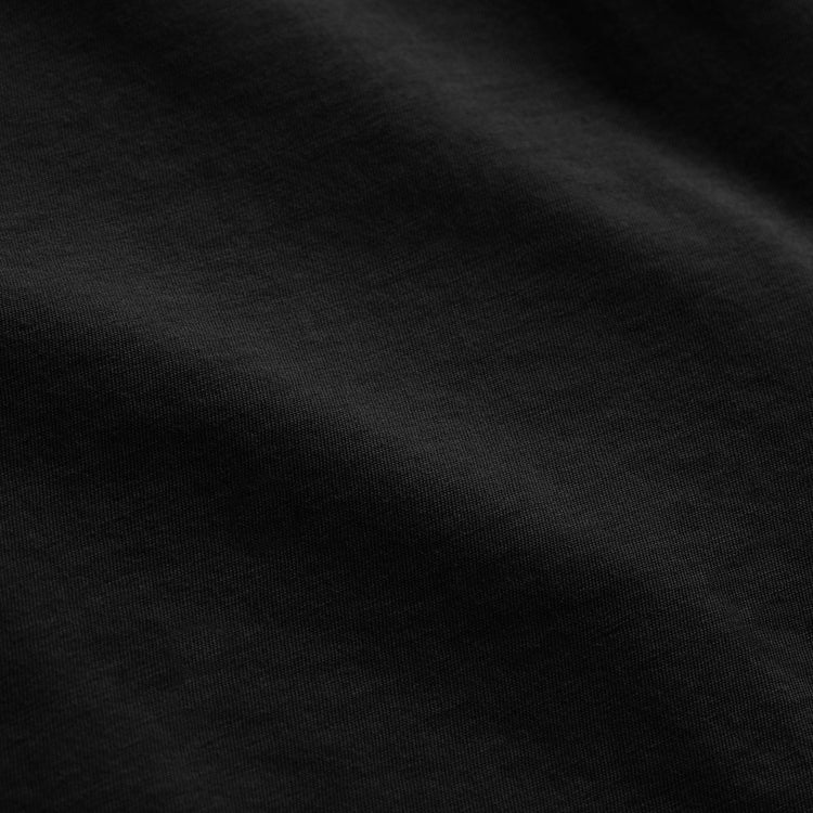 Clean Finish Jersey Shirt in Black | James Perse Los Angeles