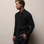 Clean Finish Jersey Shirt in Black | James Perse Los Angeles