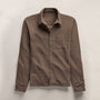 Clean Finish Jersey Shirt in Caribou | James Perse Los Angeles FLAT