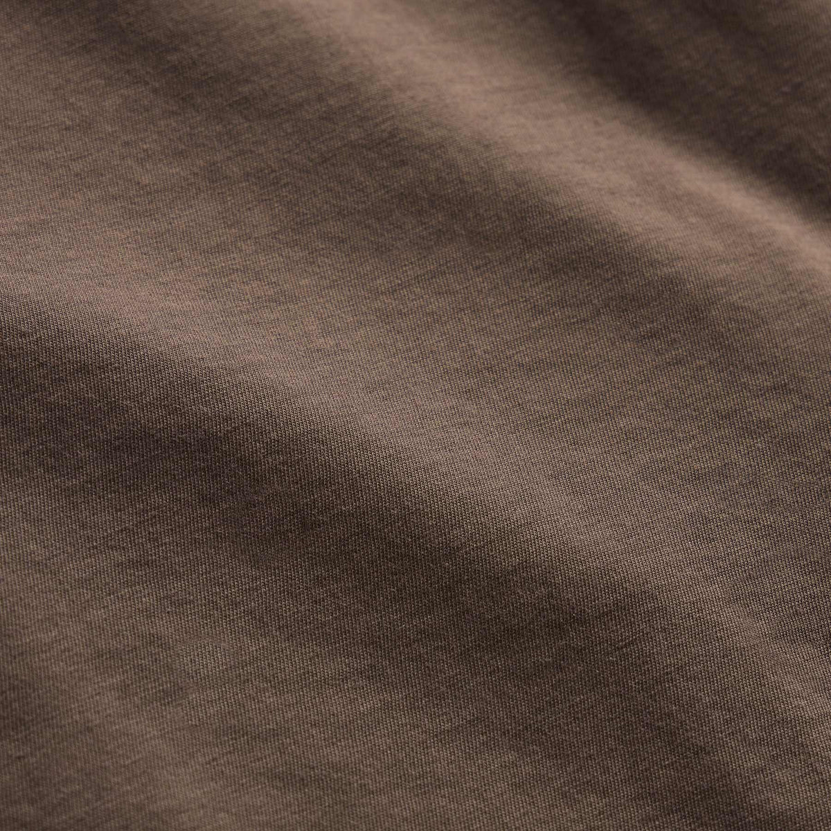 Clean Finish Jersey Shirt in Caribou | James Perse Los Angeles FLAT