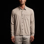 Clean Finish Jersey Shirt  in Dapple | James Perse Los Angeles