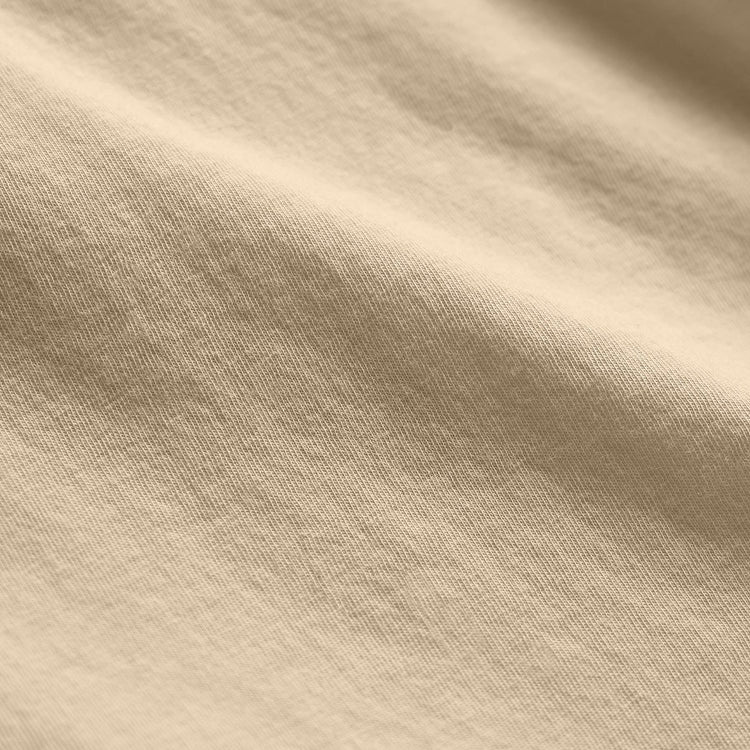 Clean Finish Jersey Shirt in Light Khaki | James Perse Los Angeles