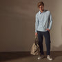 Knit Jersey Shirt in Open Sky | James Perse Los Angeles