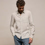 Clean Finish Jersey Shirt in Pearl | James Perse Los Angeles