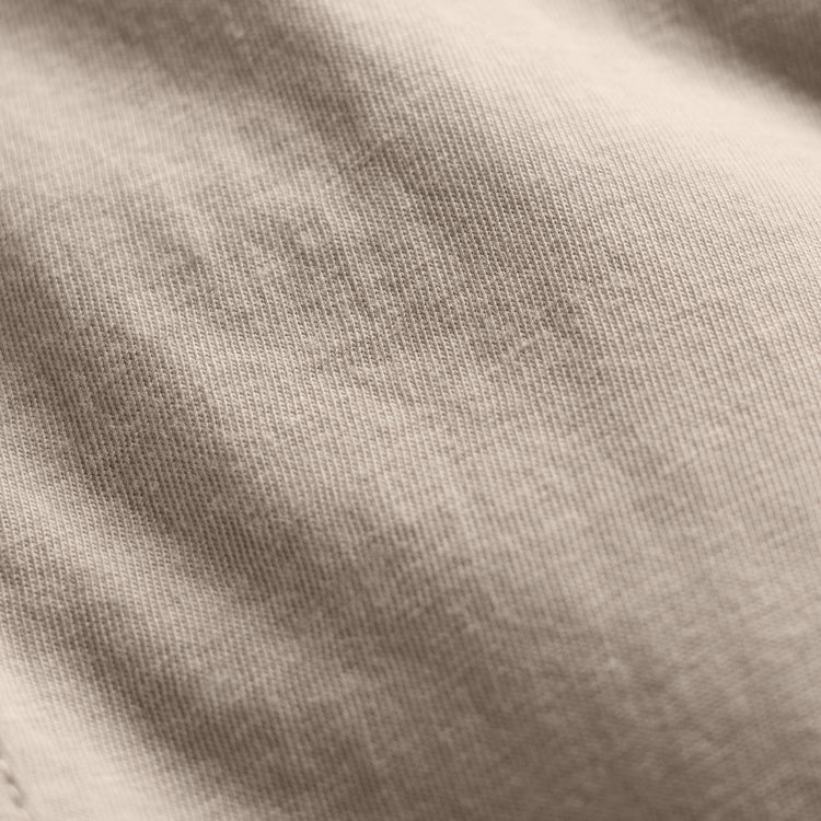 Clean Finish Jersey Shirt in Pearl | James Perse Los Angeles