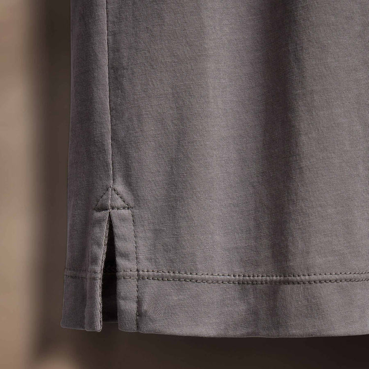 Clean Finish Jersey Shirt in Wolf | James Perse Los Angeles