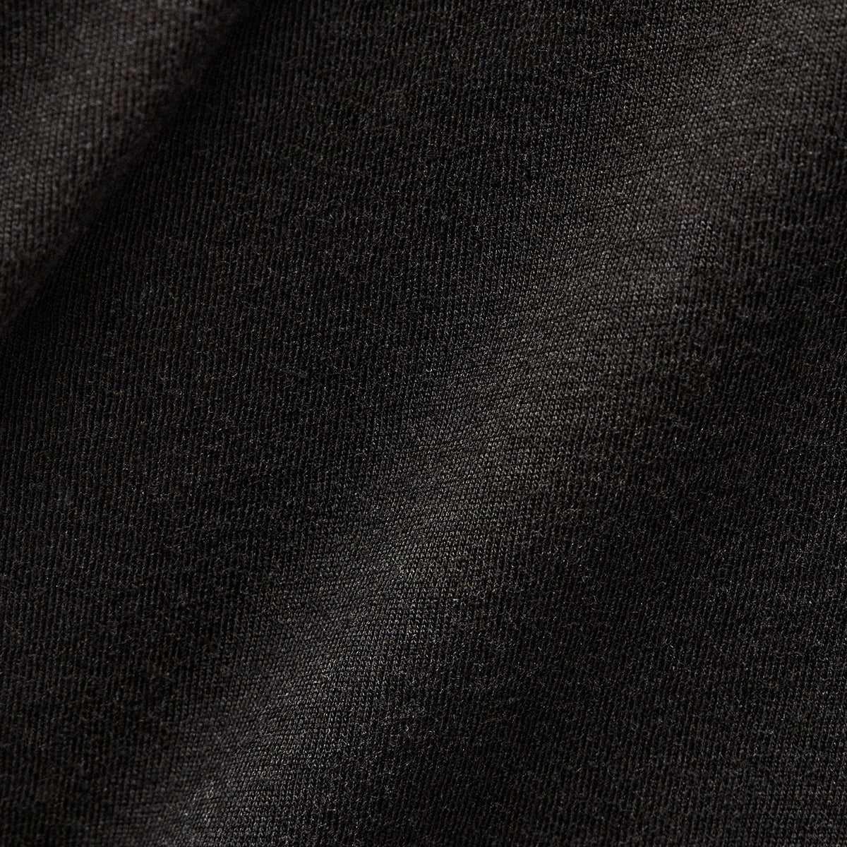 Clean Finish Jersey Half Zip in Black | James Perse Los Angeles