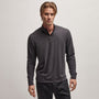 Clean Finish Jersey Half Zip in Magma | James Perse Los Angeles