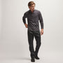 Clean Finish Jersey Half Zip in Magma | James Perse Los Angeles