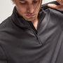 Clean Finish Jersey Half Zip in Magma | James Perse Los Angeles