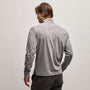 Clean Finish Jersey Half Zip in Silver Grey | James Perse Los Angeles