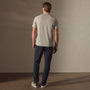 Clean Finish Jersey Polo in Fog/Dapple | James Perse Los Angeles