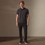 Clean Finish Jersey Polo in Magma/Black | James Perse Los Angeles