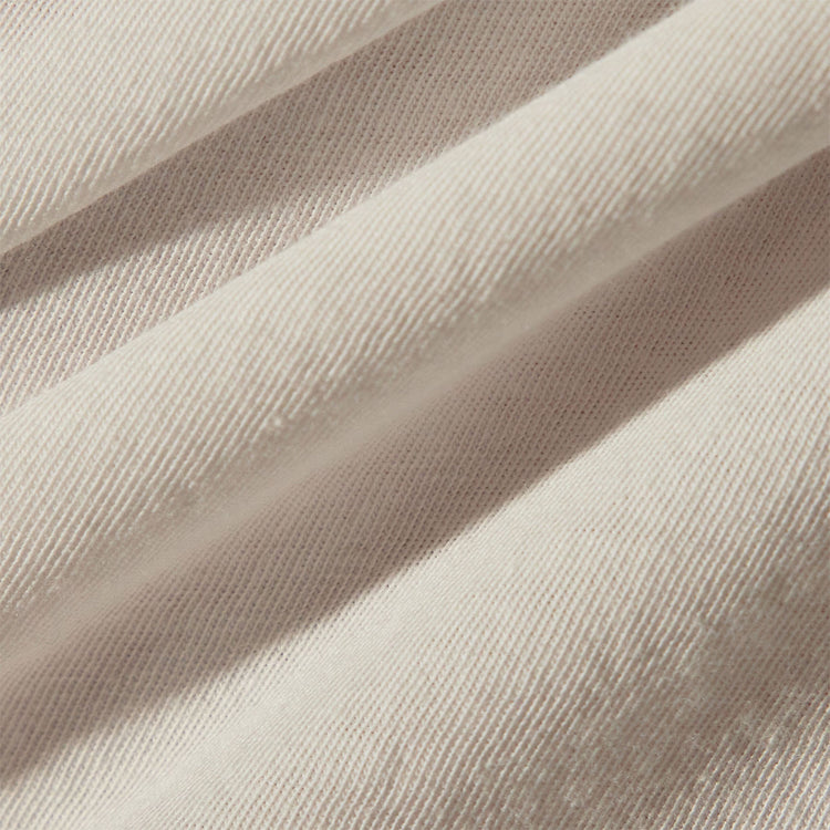 Clean Finish Jersey Polo in White/Fog | James Perse Los Angeles