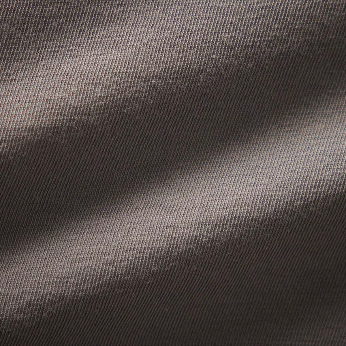 Clean Contrast Placket Short Sleeve in Silvergrey/Magma | James Perse Los Angeles