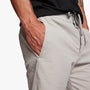 Twisted Seam Poplin Pant In Grey Cloud | James Perse Los Angeles