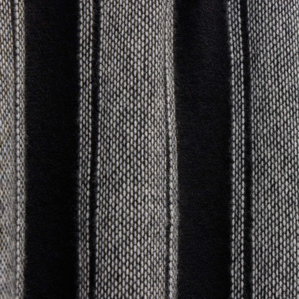Mens Poncho in Black Stripe | James Perse Los Angeles FLAT