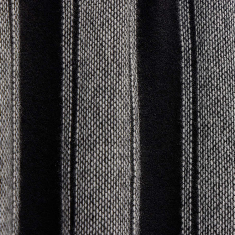Mens Poncho in Black Stripe | James Perse Los Angeles FLAT