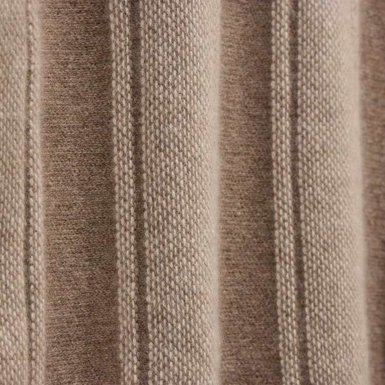 Mens Poncho in Natural Stripe | James Perse Los Angeles FLAT