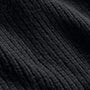Cotton Knit Zip Up Sweater in Black | James Perse Los Angeles
