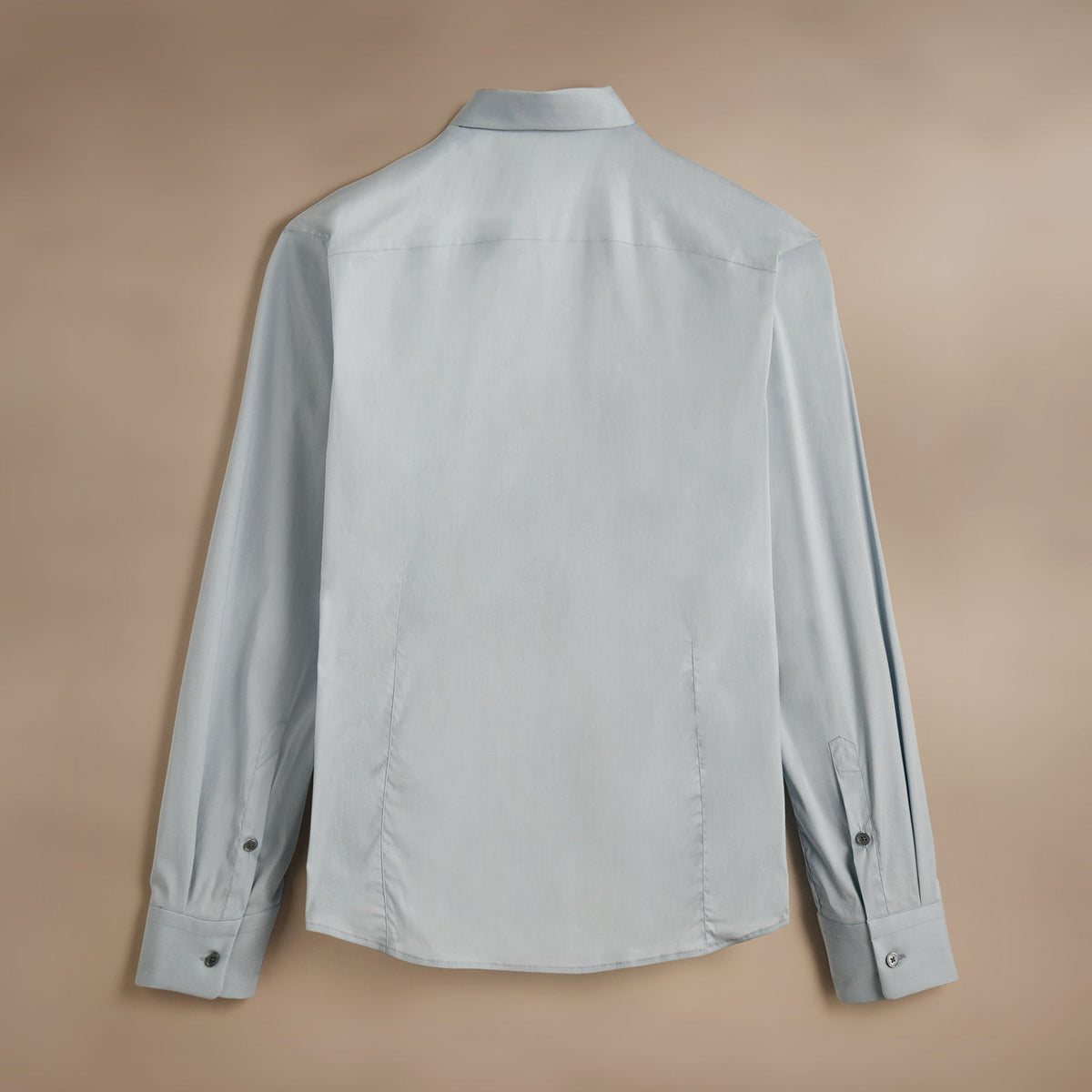 Matte Stretch Poplin Dress Shirt  in Grey Glacier | James Perse Los Angeles