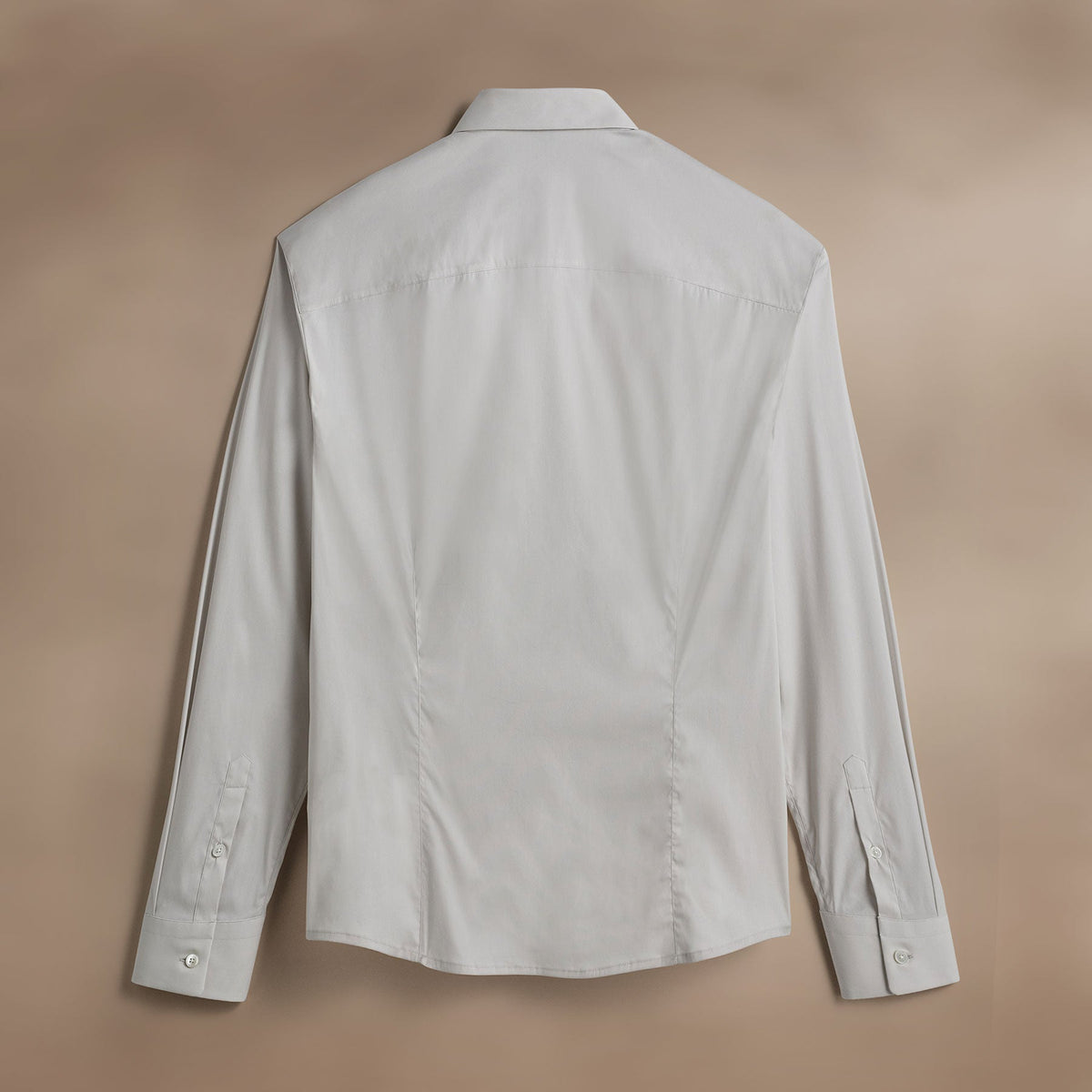 Matte Stretch Poplin Dress Shirt in Light Mist | James Perse Los Angeles