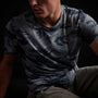 Clear Jersey Camo Crew in Storm Camo | James Perse Los Angeles