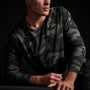 Clear Camo Jersey Raglan in Dark Night Camo | James Perse Los Angeles