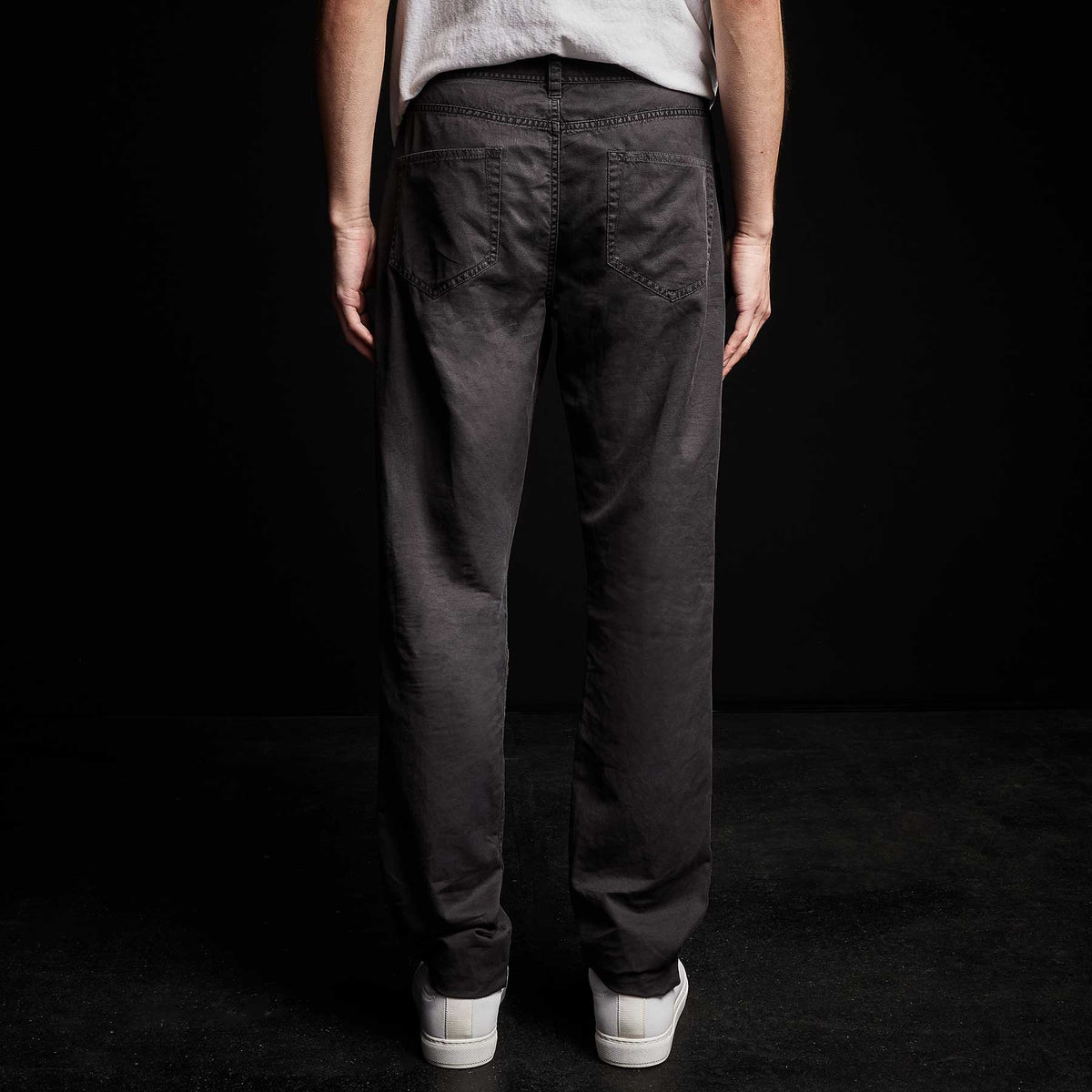 Sierra Linen Pant in Magma Pigment | James Perse Los Angeles 