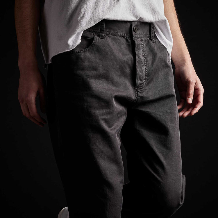 Sierra Linen Pant in Magma Pigment | James Perse Los Angeles 