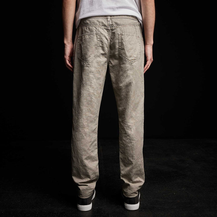 Sierra Linen Pant in Silt Pigment | James Perse Los Angeles 