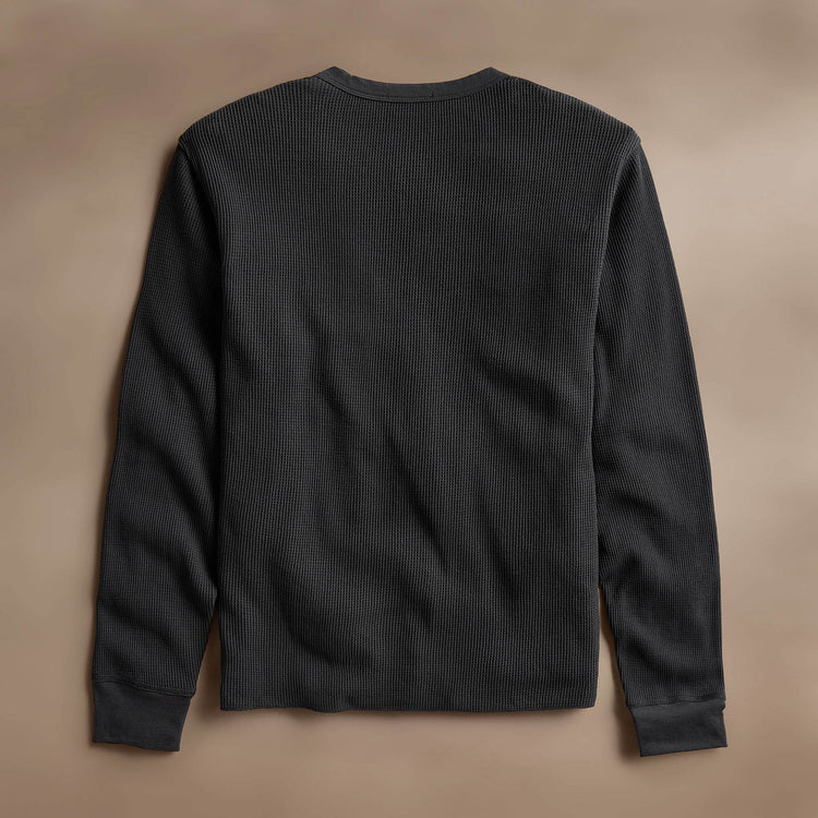 Mrcrzd Lts Mirco Thrml Long Sleeve Crew in Magma | James Perse Los Angeles