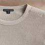Cotton Linen Waffle Crew in Salt | James Perse Los Angeles