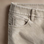 Woven Cotton Terry 5 Pocket  in Light Tan Pigment | James Perse Los Angeles
