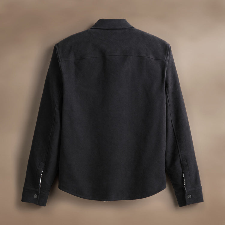 Cotton Moleskin Shirt Jacket in Magma | James Perse Los Angeles