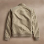 Cotton Moleskin Bomber Jacket in Overcast | James Perse Los Angeles