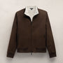Cotton Moleskin Flight Jacket in Porcupine | James Perse Los Angeles FLAT