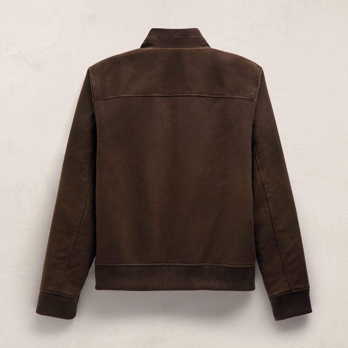 Cotton Moleskin Flight Jacket in Porcupine | James Perse Los Angeles FLAT