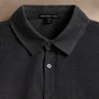 Cotton Cashmere Blend Corduroy Shirt in Carbon | James Perse Los Angeles