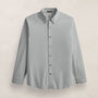 Slim Fit Stretch Poplin Shirt in Grey Sky | James Perse Los Angeles